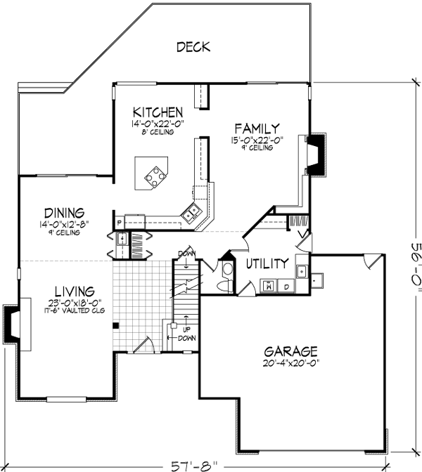 Main Floor Plan: 15-194