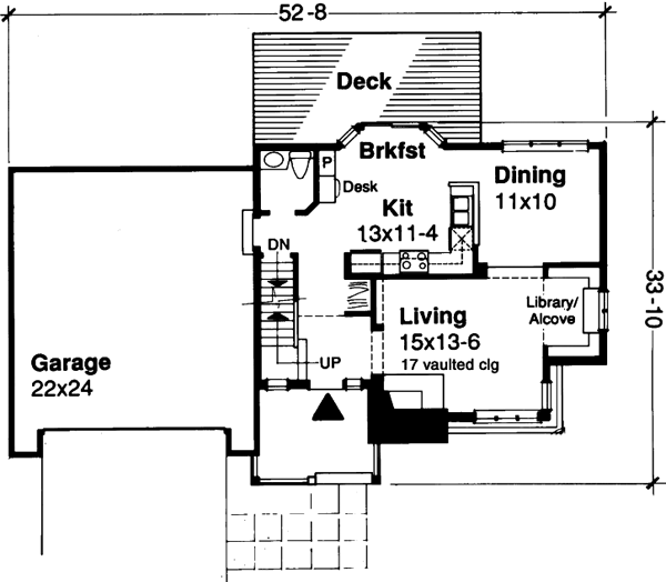 Main Floor Plan: 15-195