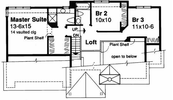 Upper/Second Floor Plan: 15-195