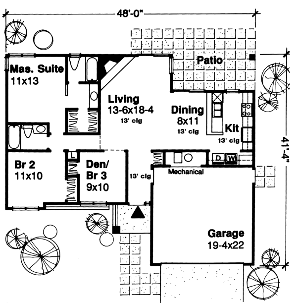 Main Floor Plan: 15-196