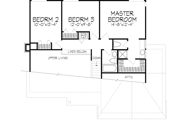 Upper/Second Floor Plan:15-197