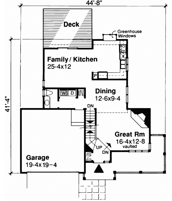 Main Floor Plan: 15-199