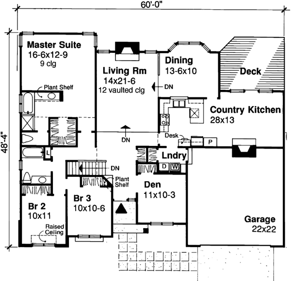 Main Floor Plan: 15-201