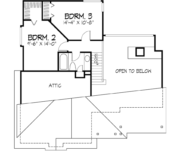 Upper/Second Floor Plan: 15-204