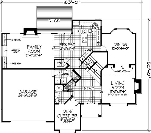 Main Floor Plan: 15-206