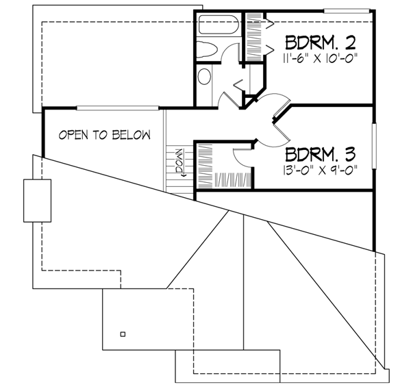 Upper/Second Floor Plan: 15-208
