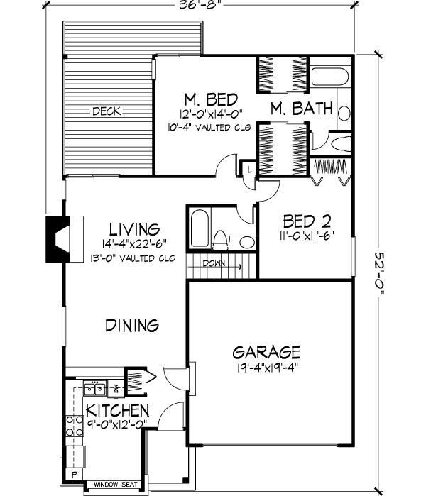 Main Floor Plan: 15-213