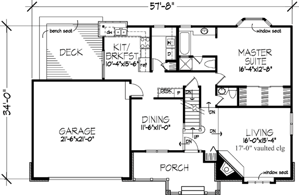 Main Floor Plan: 15-214