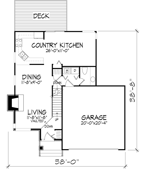 Main Floor Plan: 15-215