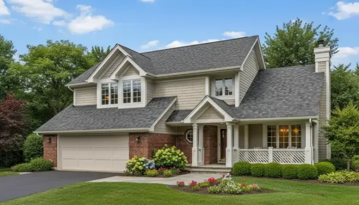 Northwest house plans 15-216 - front exterior, 1,850 sq ft, 3 bed, 2 bath house plans | Monster House Plans