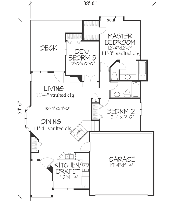 Main Floor Plan: 15-217