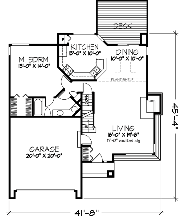 Main Floor Plan: 15-219