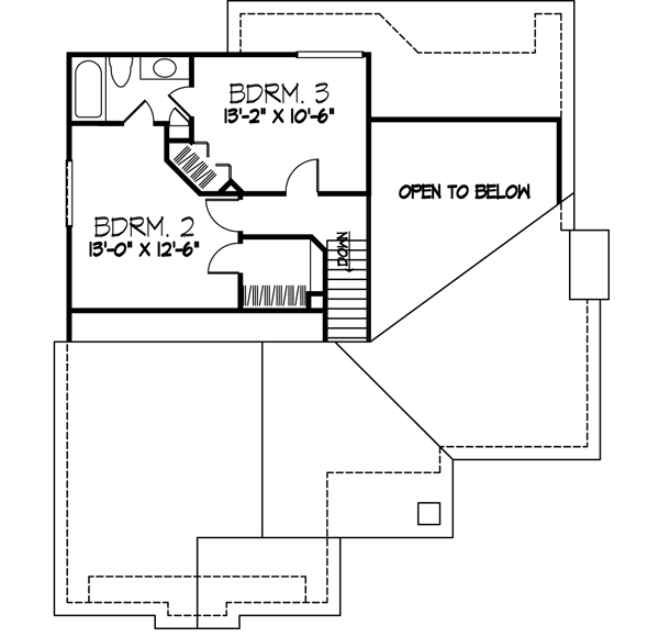Upper/Second Floor Plan: 15-219