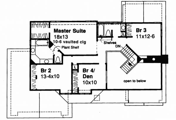 Upper/Second Floor Plan: 15-221