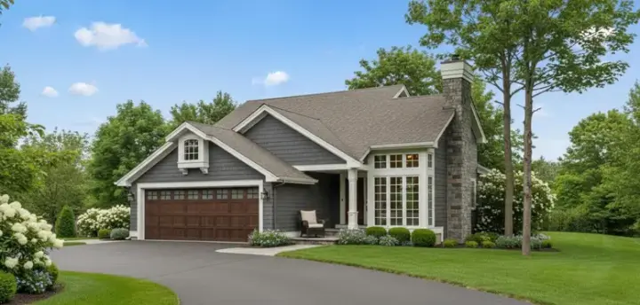 Contemporary house plans 15-225 - front exterior, 1,296 sq ft, 3 bed, 2 bath house plans | Monster House Plans