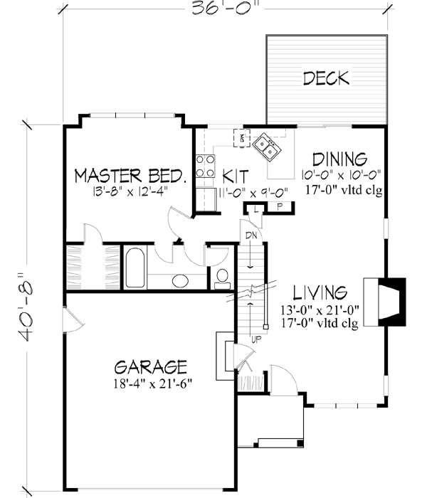 Main Floor Plan: 15-225