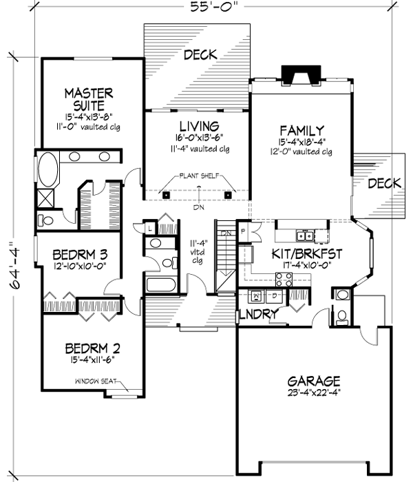 Main Floor Plan: 15-230
