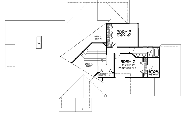 Upper/Second Floor Plan: 15-231