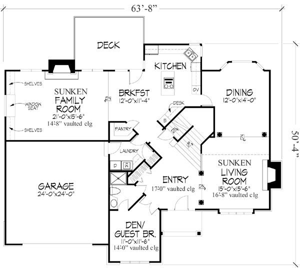 Main Floor Plan: 15-232