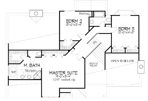 Upper/Second Floor Plan: 15-232