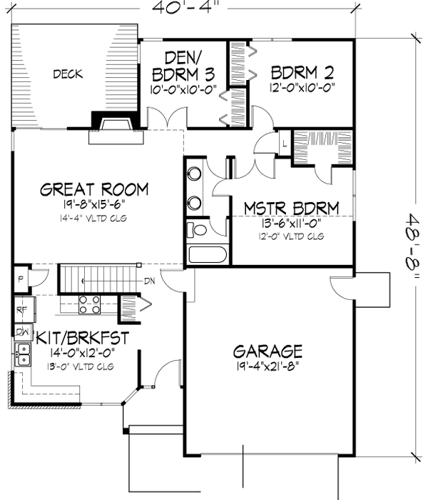 Main Floor Plan: 15-233