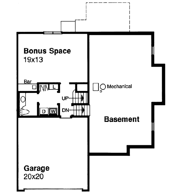 Lower Floor Plan: 15-234