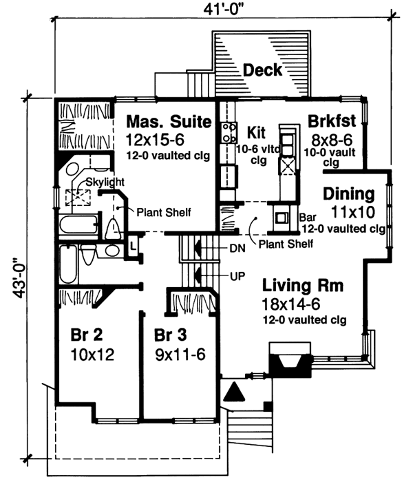 Main Floor Plan: 15-234