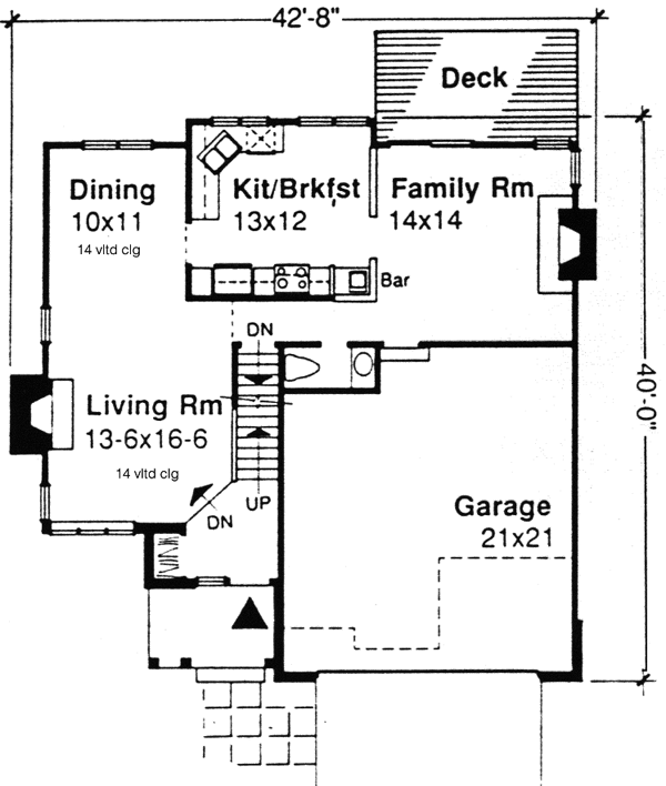 Main Floor Plan: 15-235