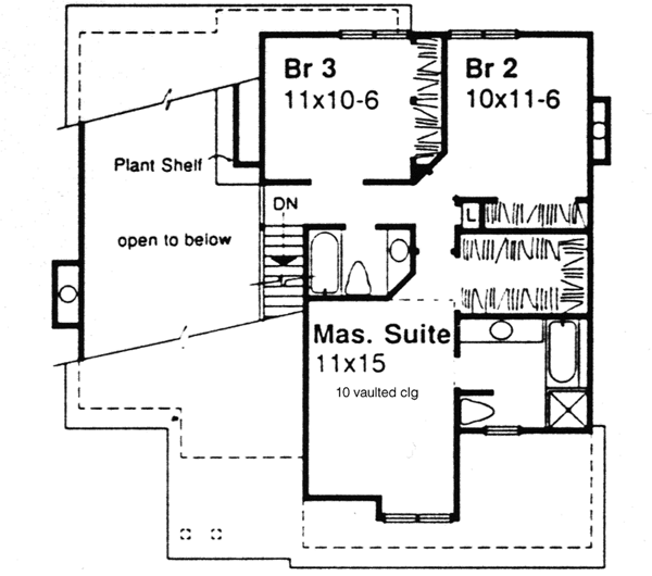 Upper/Second Floor Plan: 15-235
