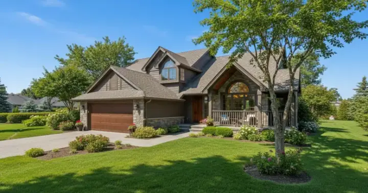 Contemporary house plans 15-236 - front exterior, 2,047 sq ft, 4 bed, 2 bath house plans | Monster House Plans