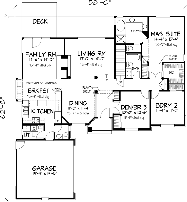 Main Floor Plan: 15-237