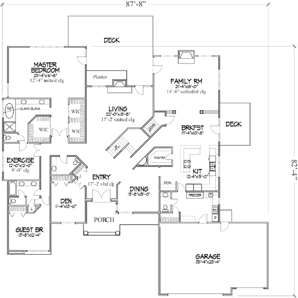 Main Floor Plan: 15-238