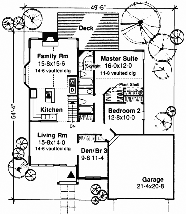 Main Floor Plan: 15-240