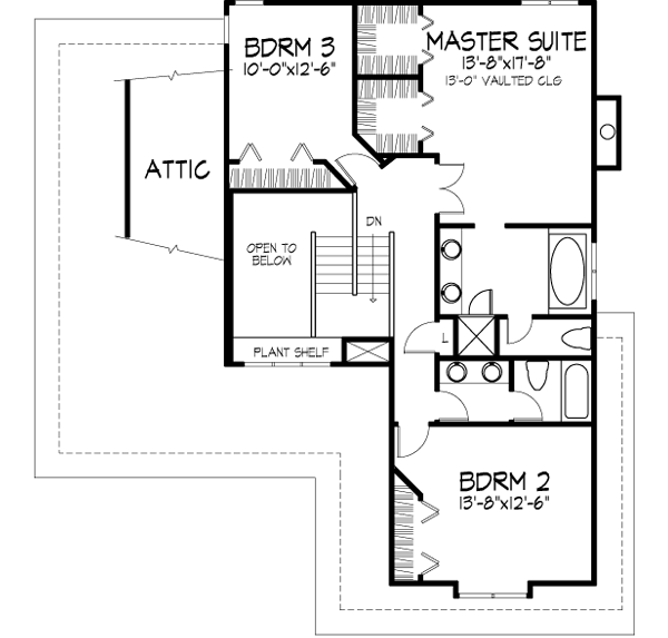 Upper/Second Floor Plan: 15-241