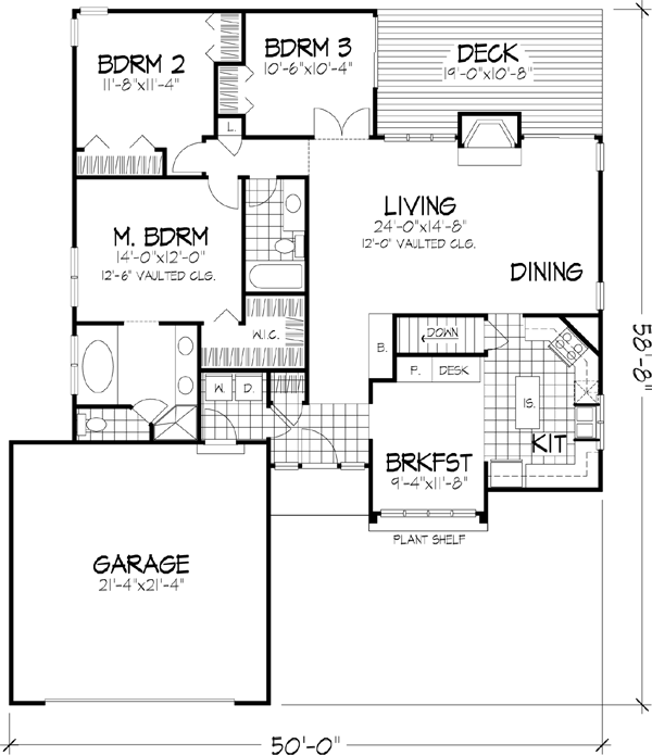 Main Floor Plan: 15-242