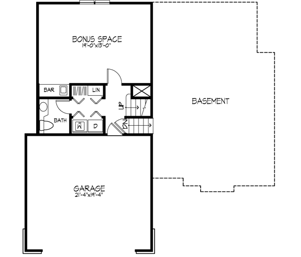 Lower Floor Plan: 15-244