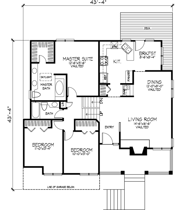 Main Floor Plan: 15-244
