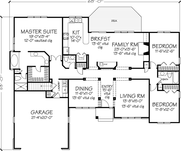 Main Floor Plan: 15-245