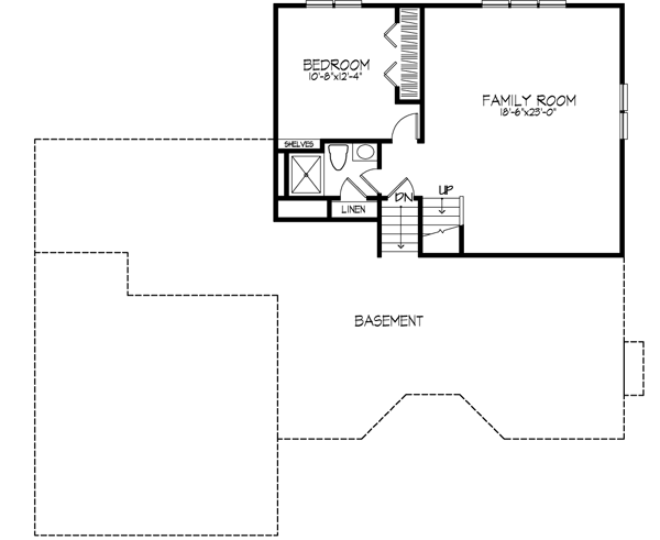 Lower Floor Plan: 15-247