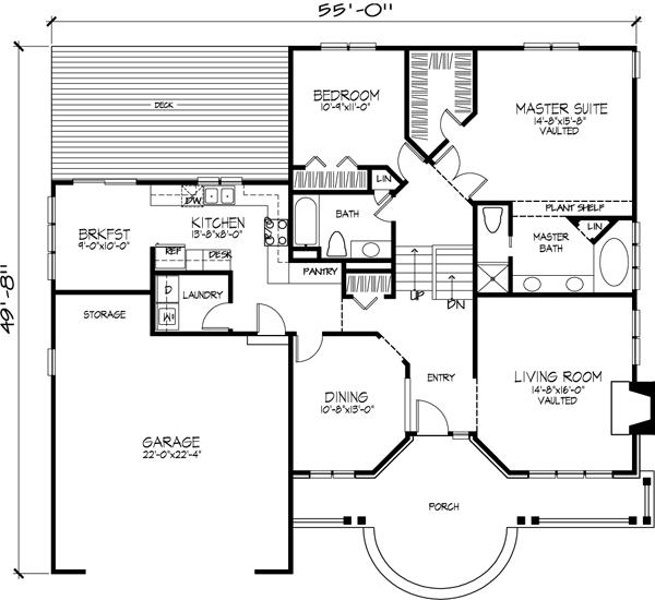 Main Floor Plan: 15-247