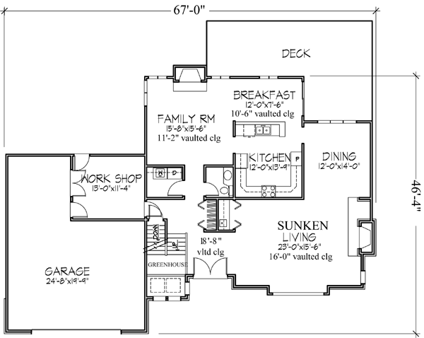 Main Floor Plan: 15-248