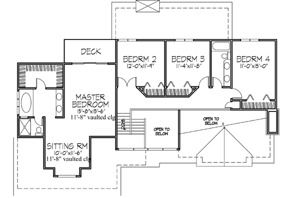 Upper/Second Floor Plan: 15-248
