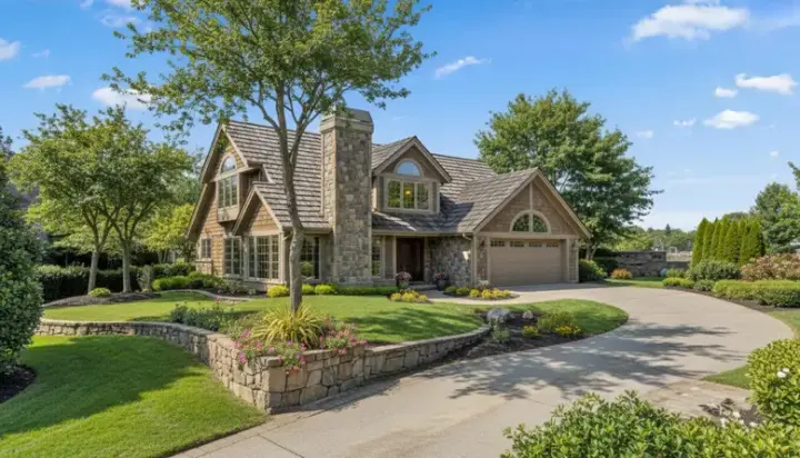 Traditional house plans 15-250 - front exterior, 2,406 sq ft, 3 bed, 2 bath house plans | Monster House Plans