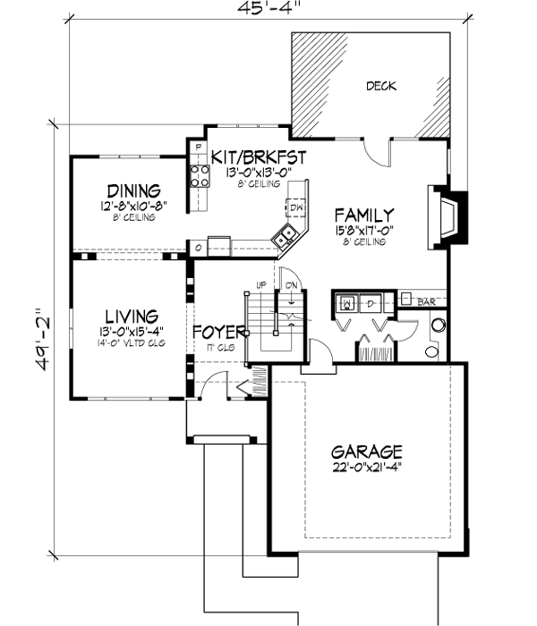 Main Floor Plan: 15-252