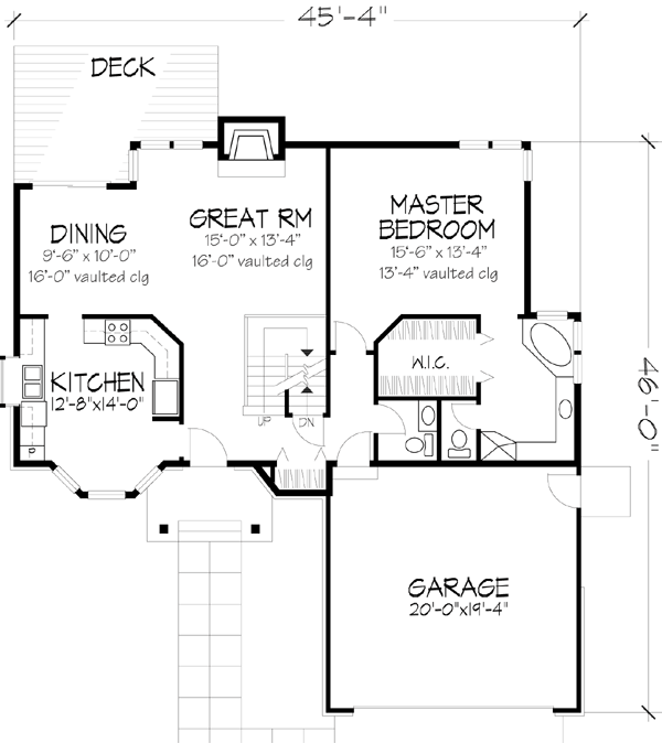 Main Floor Plan: 15-254