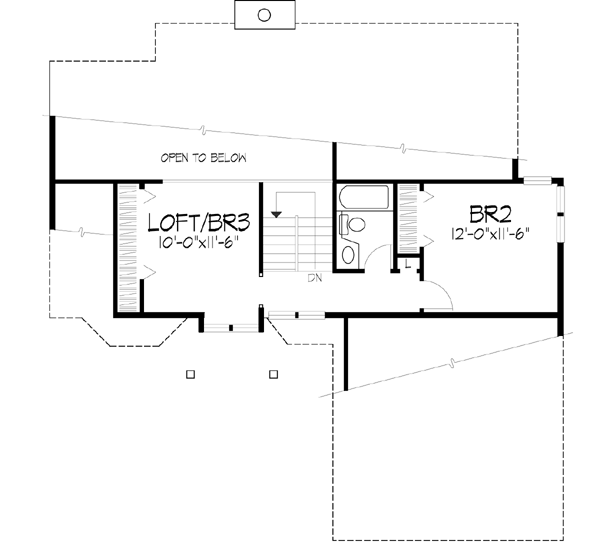 Upper/Second Floor Plan: 15-254
