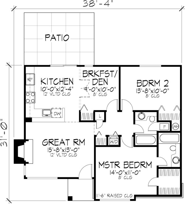 Main Floor Plan: 15-256