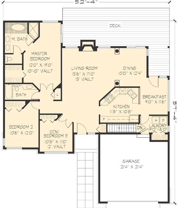 Main Floor Plan: 15-257