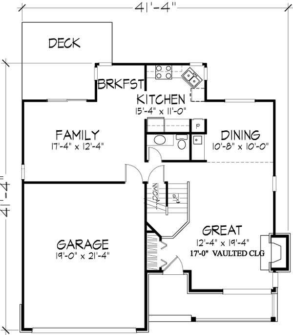 Main Floor Plan: 15-258