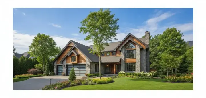 Contemporary house plans 15-259 - front exterior, 2,985 sq ft, 4 bed, 3 bath house plans | Monster House Plans
